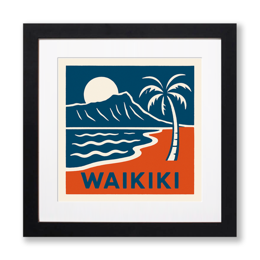 Cities Linoprint-Style Art (c58)