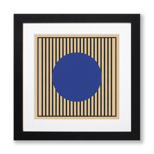 Bauhaus Design Linoprint-Style Art (c458)