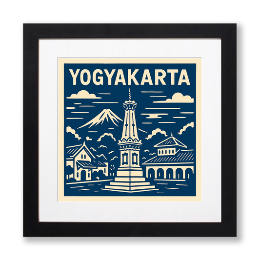 Cities Linoprint-Style Art (c50)