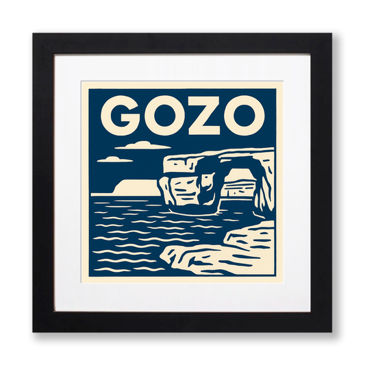 Cities Linoprint-Style Art (c189)