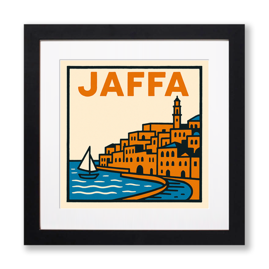 Cities Linoprint-Style Art (c176)