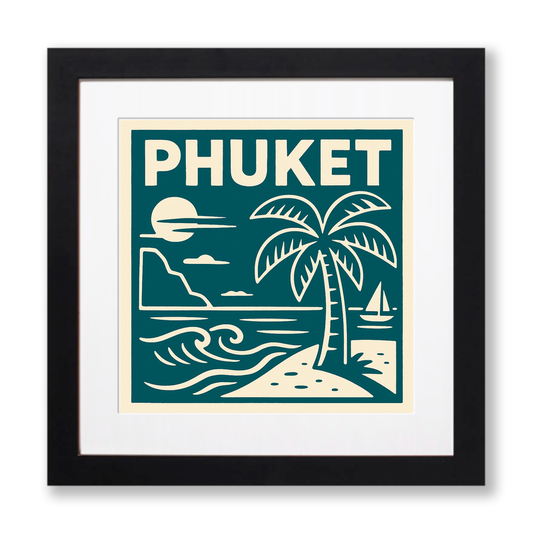 Cities Linoprint-Style Art (c117)