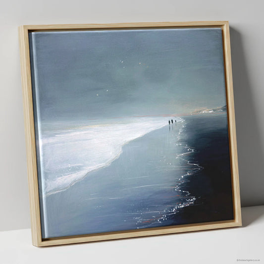 Framed Canvas Natural Frame