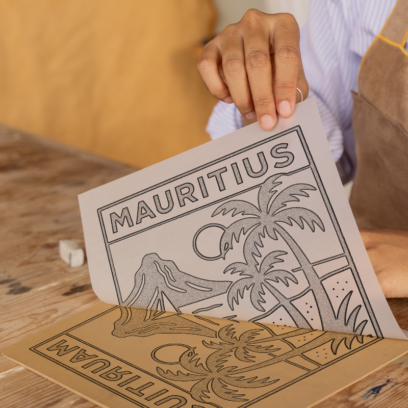 Cities Linoprint-Style Art (c150)