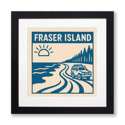 Cities Linoprint-Style Art (c194)