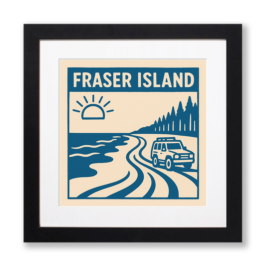 Cities Linoprint-Style Art (c194)