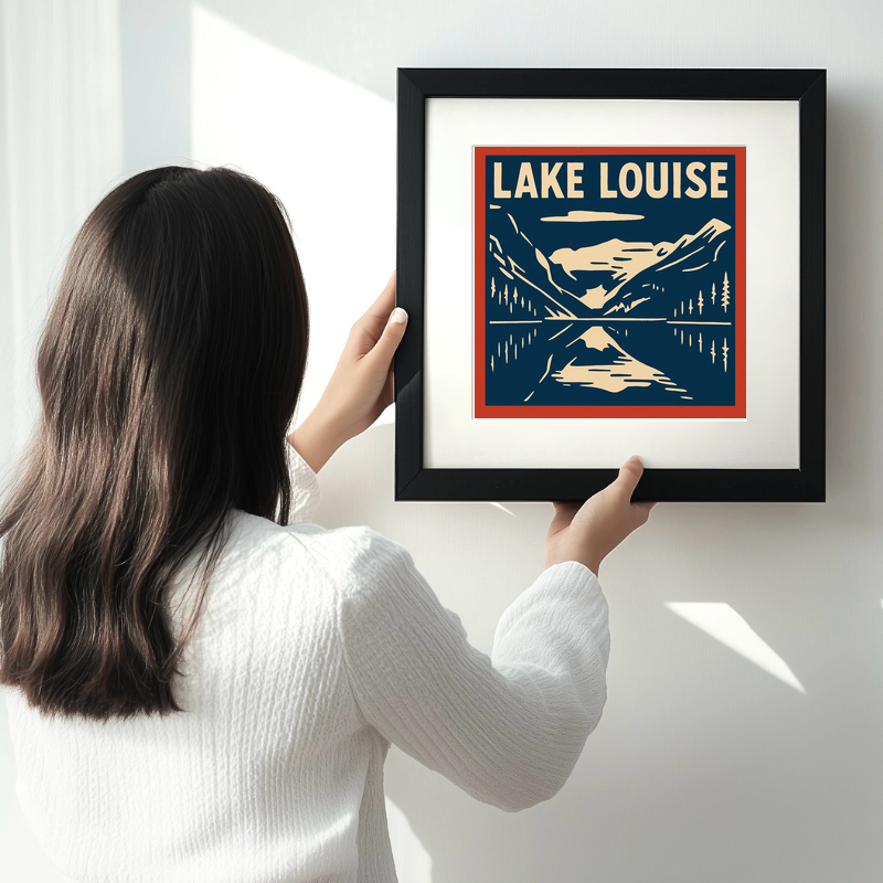 Cities Linoprint-Style Art (c165)