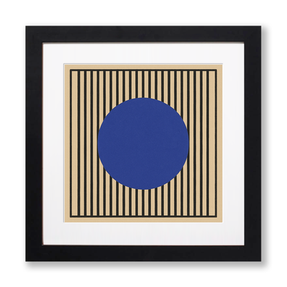 Bauhaus Design Linoprint-Style Art (c458)