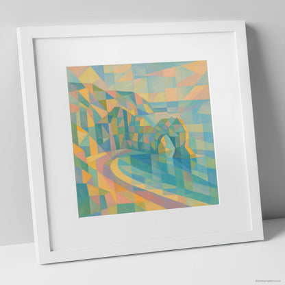 Framed Print White Frame