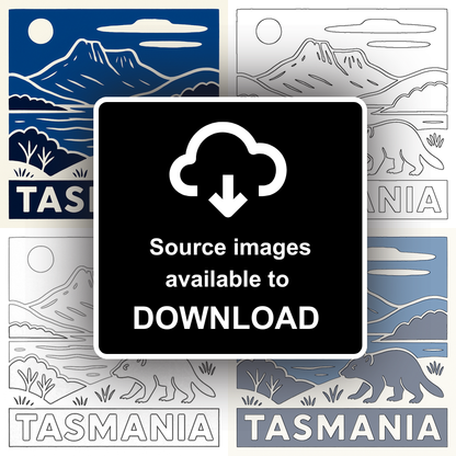 Cities Linoprint-Style Art (c74)