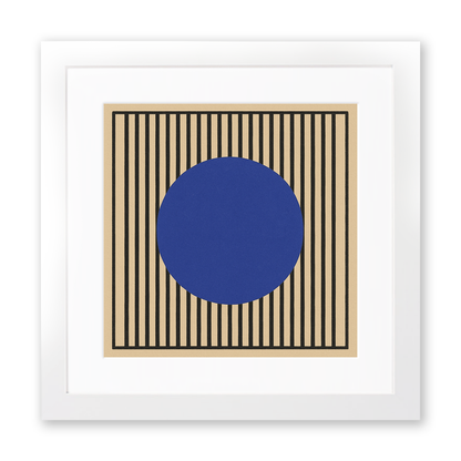 Bauhaus Design Linoprint-Style Art (c458)