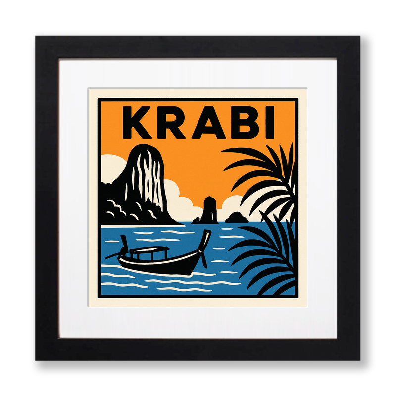 Cities Linoprint-Style Art (c171)