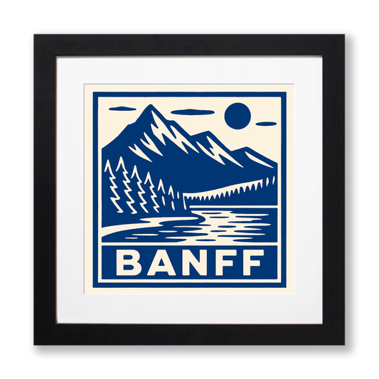 Cities Linoprint-Style Art (c240)