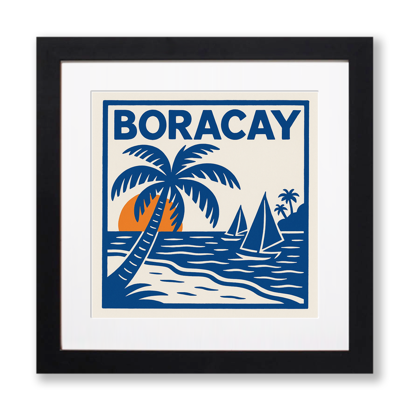 Cities Linoprint-Style Art (c230)