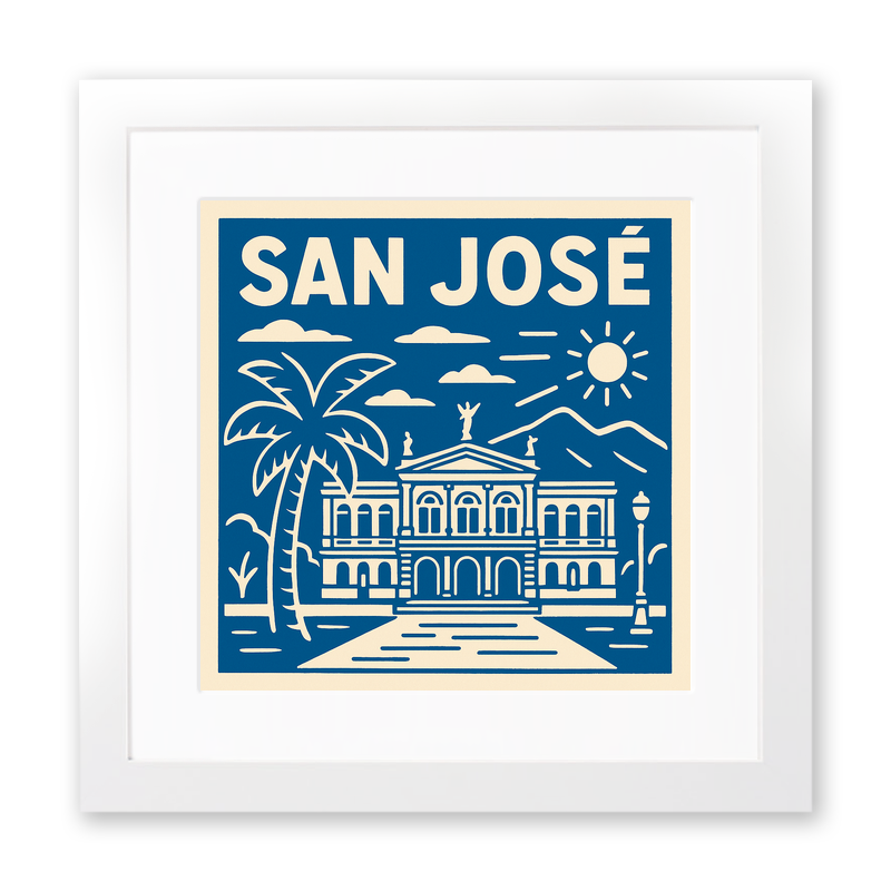 Cities Linoprint-Style Art (c99)