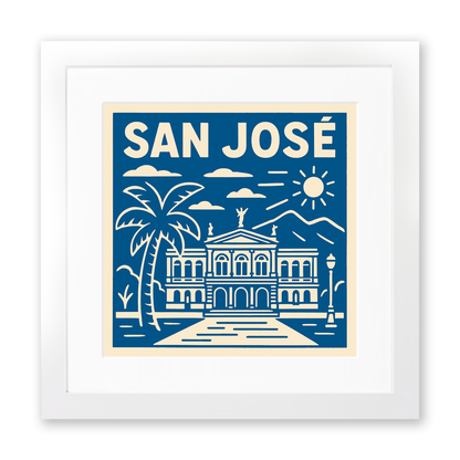 Cities Linoprint-Style Art (c99)