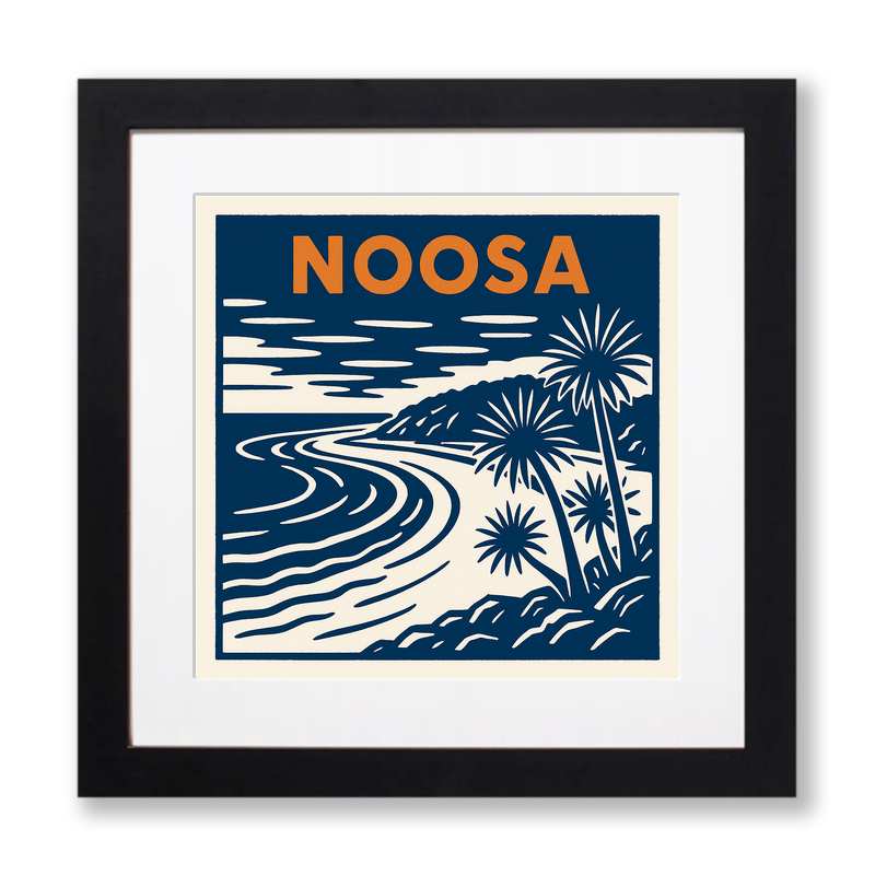 Cities Linoprint-Style Art (c129)