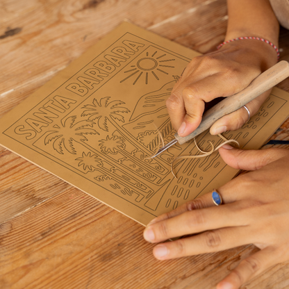 Cities Linoprint-Style Art (c98)