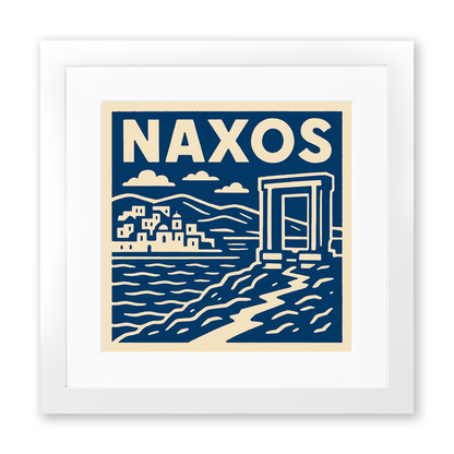 Cities Linoprint-Style Art (c133)