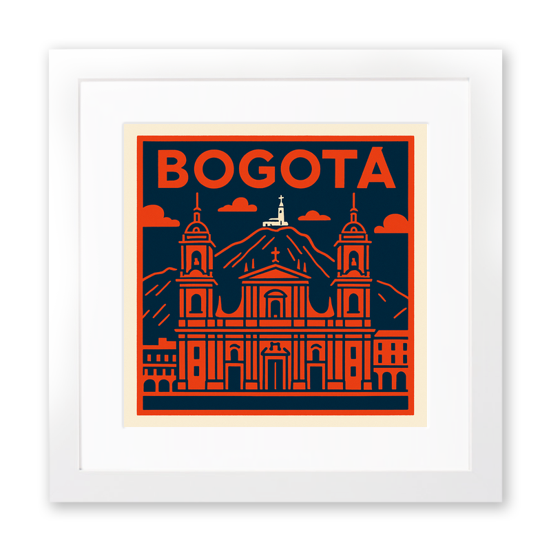 Cities Linoprint-Style Art (c232)