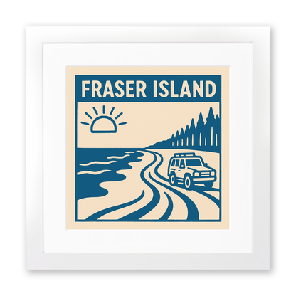 Cities Linoprint-Style Art (c194)