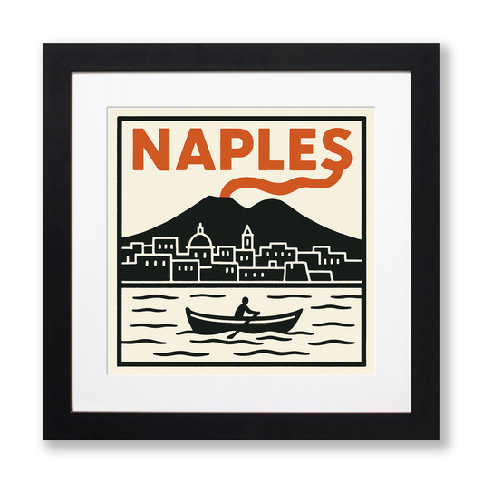 Cities Linoprint-Style Art (c135)