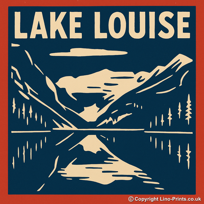 Cities Linoprint-Style Art (c165)