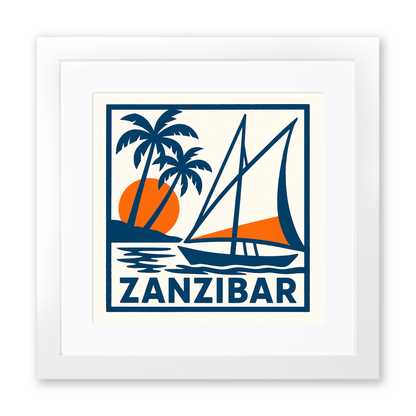 Cities Linoprint-Style Art (c48)