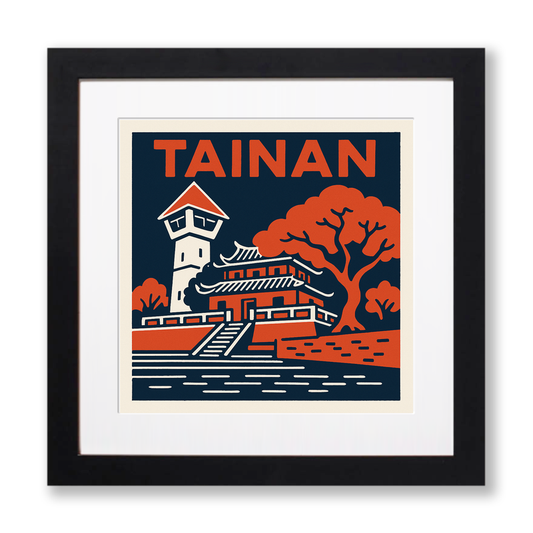 Cities Linoprint-Style Art (c78)