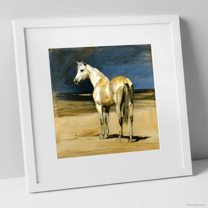 Framed Print White Frame