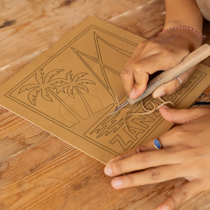 Cities Linoprint-Style Art (c48)