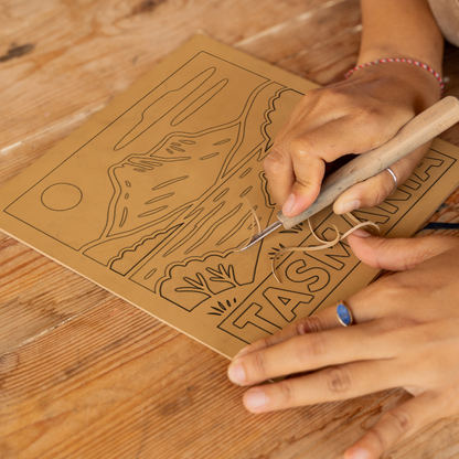 Cities Linoprint-Style Art (c74)