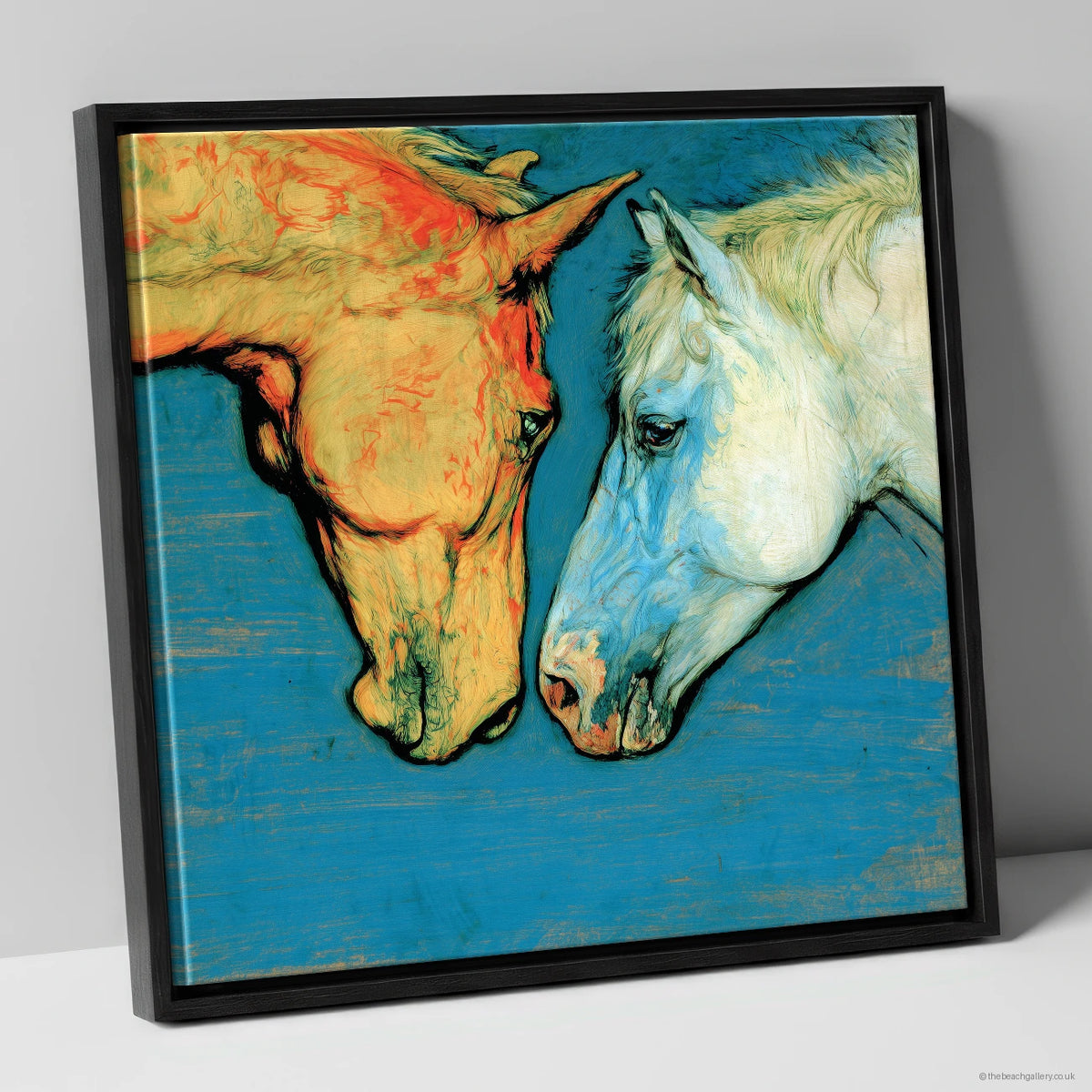 Framed Canvas Black Frame