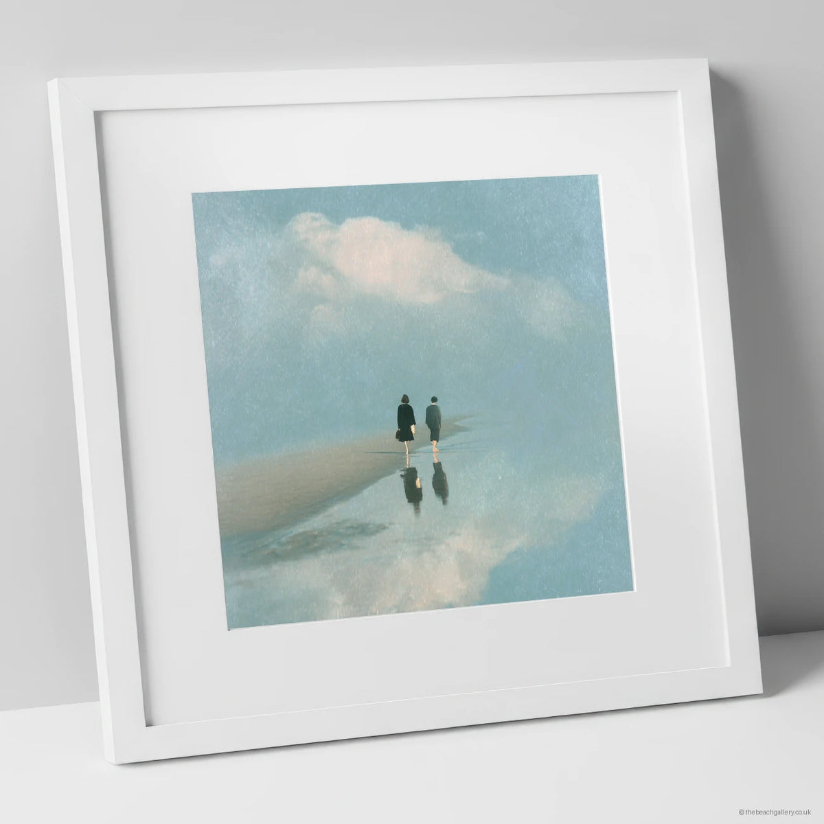 Framed Print White Frame