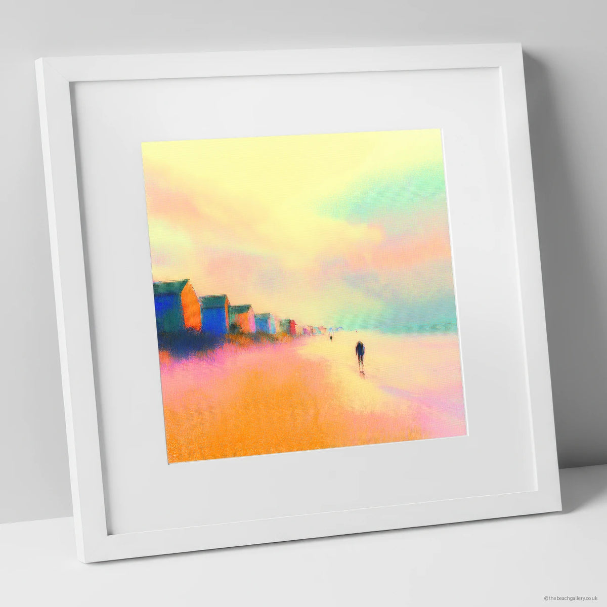 Framed Print White Frame
