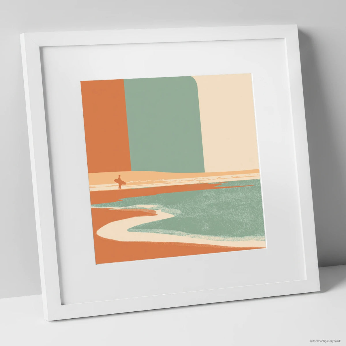 Framed Print White Frame