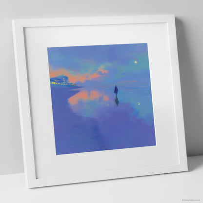 Framed Print White Frame