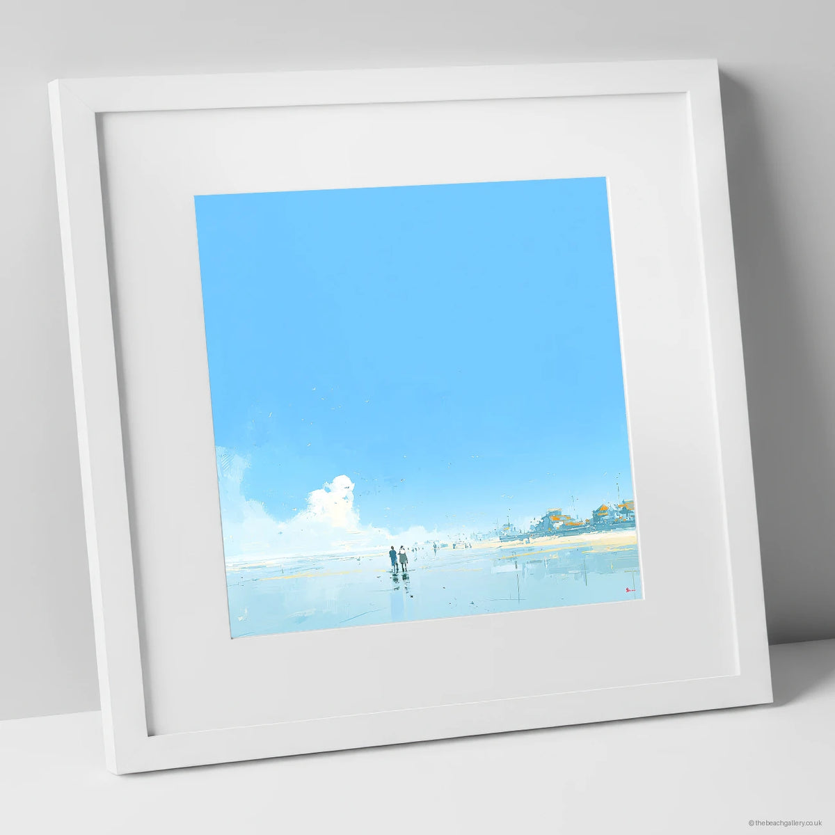 Framed Print White Frame