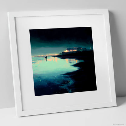 Framed Print White Frame