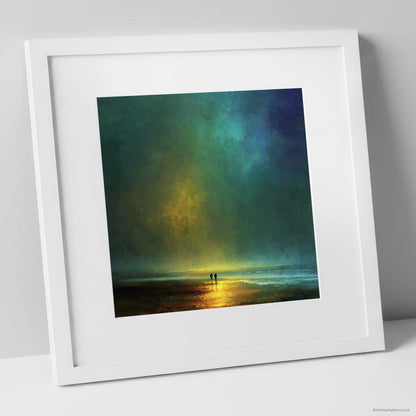 Framed Print White Frame