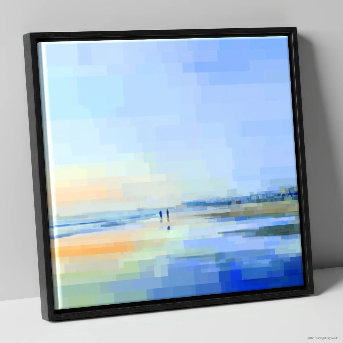 Framed Canvas Black Frame