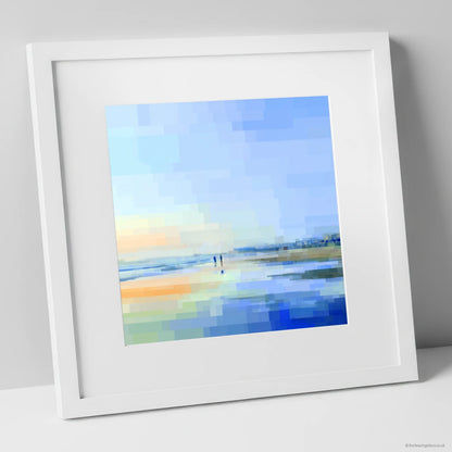 Framed Print White Frame