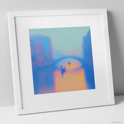 Framed Print White Frame